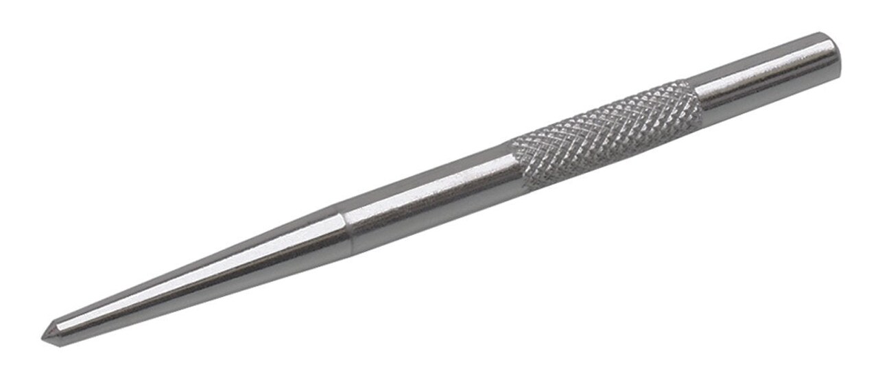 4-1/2" Steel Center Pointed Hole Punch Jewelry Making Metal Marking Tool